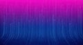 Abstract digital lines flowing on vibrant pink and blue gradient Royalty Free Stock Photo