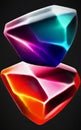 Fantasy gemstones - abstract digital art