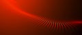 Abstract digital particle wave. Technology background. Futuristic dot wave. Network connection structure. Presentation Royalty Free Stock Photo
