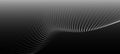 Abstract digital particle wave. Technology background. Futuristic dot wave. Presentation design background. Technology