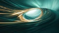 Abstract flowing energy lines creating a dynamic tunnel Royalty Free Stock Photo