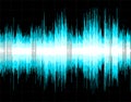 Abstract digital sound wave background Royalty Free Stock Photo