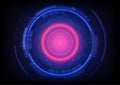 Abstract digital technology background, computer programing process Royalty Free Stock Photo