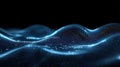 Abstract Digital Waveform Display