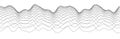 Abstract digital waveform pattern for modern design projects