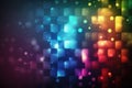 Abstract digital web site header - AI Generated Royalty Free Stock Photo