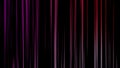 Abstract directional neon red pink lines and of geometric background. Data flow. Optical fiber 4k. Red modern light