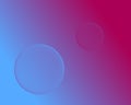 Abstract distorted Circles Background in pink and sky blue or cyan Royalty Free Stock Photo