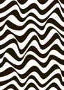 Abstract distortion line background. Striped wave backdrop.