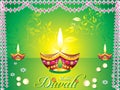 Abstract diwali background