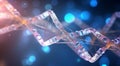 dna background on technology backgrounnd, background with effects, dna with spec effects, technology dna background