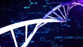 Abstract DNA helix