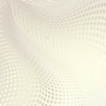 Abstract doted wavy background