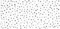 Abstract dots hand drawn textured seamless pattern. Vector doodle dotted background
