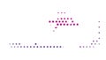Abstract Dotted Gradient Pattern Texture Icon, vector design Generative AI Royalty Free Stock Photo