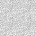 Abstract dotted seamless texture, black and white pattern, raster