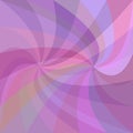 Abstract double swirl background - vector graphic from swirling rays in purple tones