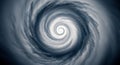 Abstract Swirling Vortex of Dark Clouds and Light Center Royalty Free Stock Photo