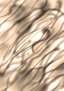 Abstract drawn background with inc brushstrokes in brown colors. Royalty Free Stock Photo