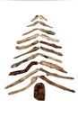 Abstract Driftwood Tree Design