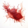 Abstract drip with splats and drips of paint Royalty Free Stock Photo