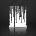 Abstract Dripping Background.