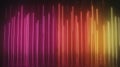Dynamic Vertical Neon Lights Gradient Reflected in Water on Dark Background Royalty Free Stock Photo