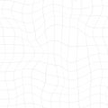 Abstract dynamic black striped lines pattern waveing on white background, illusion texture design, Vector