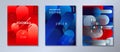 Football 2025 World Cup SOCCER European Championship EURO Brochure Olympic Games Concept covers set