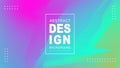 Abstract Dynamic Gradient Mesh Multicolor Background Royalty Free Stock Photo