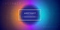 Abstract, dynamic, modern backgrounds for your design elements and others, with orange, purple, and light blue gradient color Royalty Free Stock Photo