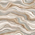 Abstract Earthy Tones Fluid Marble Pattern with Neutral Wavy Striations. Royalty Free Stock Photo