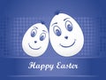 Abstract easter background, eggs