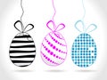 Abstract easter background, eggs