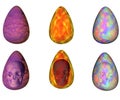 Abstract Easter Eggs