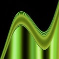 Abstract eco wave design illustraion