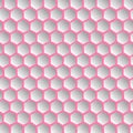 Abstract effect honey comb pink background Royalty Free Stock Photo