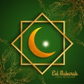 Abstract Eid Mubarak Beautiful religious background Royalty Free Stock Photo
