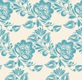 Abstract Elegance Seamless pattern with floral