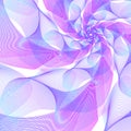 Abstract elegant background. blue and violet flower