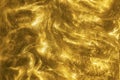 gold glitter shimmering magic bokeh background Royalty Free Stock Photo