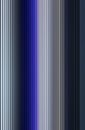 Blue gradient background. Thin vertical stripes.