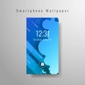 Abstract elegant smartphone wallpaper design