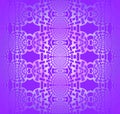 Abstract ellipses ornaments purple silver gray centered and blurred