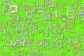 Abstract conceptual pattern shape. Web, surface, color & painting. Royalty Free Stock Photo