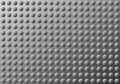 Abstract Embossed Squircle Dots Pattern with Soft Gradient Lighting in Black White and Gray Royalty Free Stock Photo
