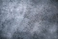 Abstract empty backdrop for copy space. cement textured gray wall background with grainy surface