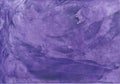 Abstract encaustic painting in purple blue with waves, pattern and different structures