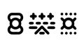 Abstract Encrypted Code. Secure Digital Data and Cyber Security. vector design Generative AI Royalty Free Stock Photo