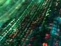 Abstract Encryption Shield Tapestry - Cybersecurity Data Protection Digital Artistic Background